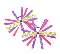 SkyPOOU Diademas hechas a mano con estampado de voleibol y fútbol, cómoda cuerda elástica para el pelo, accesorio deportivo para el cabello. Color: 12 x 12 cm