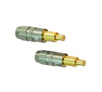 SkyPOOU Enchufe de sonido de ajuste preciso para auriculares MSR7B ESW750 770H 990H, clavija macho de metal