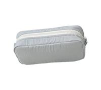 SkyPOOU Estuche de gran capacidad para suministros escolares, bolsa de almacenamiento de color sólido, organizador para estudiantes, adolescentes, niños y niñas, bolsa de tela resistente al agua, Blue