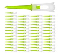 SkyPOOU Juego de 50 camisetas de golf de altura consistente a más distancia, juego de castillos estándar para entrenamiento de conductores, golf de doble capa