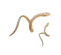 SkyPOOU Moderno juego de anillos abiertos y anillos de serpiente sofisticados, adecuados para mujeres jóvenes que buscan estilos únicos de joyería de aleación, talla única, como se describe