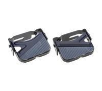 SkyPOOU Pedales traseros plegables para bicicleta de montaña, reposapiés de acero para bicicleta, reposapiés para niños