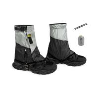 SkyPOOU Prácticas polainas a prueba de nieve, resistentes a la intemperie, protectores de piernas para expediciones, construcción resistente a la abrasión, sello resistente al viento, polainas de