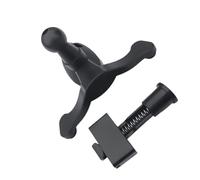 SkyPOOU Soporte para teléfono de coche, soporte para parabrisas, soporte para rejilla de ventilación, adaptador de trípode móvil de 360 grados