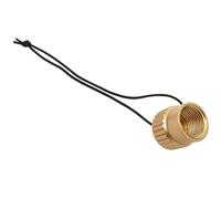 SkyPOOU Tapa de válvulas de tanque de buceo, regulador, DIN para buceo, protector de enchufe DIN roscado, cubierta de aluminio para equipos de agua