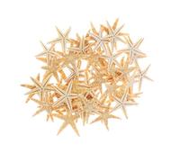 SKYPRO - 100 piezas de estrellas de mar de dedo, 3-5 cm, estrellas de mar naturales, conchas marinas perfectas para decoración de fiesta, boda, hogar, adornos navideños, acuario y proyectos de