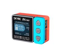 SkyRC B6 Neo Charger 200W PD 80W LiPo Cargador de Equilibrio de Batería SK-100198 Cargador Compacto 6S Descargador