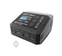 SKYRC Cargador Inteligente Balanceador S100neo, Entrada Dual de CA 100W y CC 200W, Corriente de Carga Máxima de 12A, B Enchufe Británico