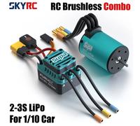 SKYRC Motor sin escobillas ESC Combo FuriaX Supa 3650 Motor 60A ESC 2-3S LiPo eje de 3.175mm para 1/10 Touring Buggy camión de recorrido corto 2300KV Motor60A ESC