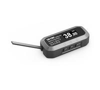 SKYRC SK-500049 - Medidor digital de altura de conducción, rango de 2-38 mm, lectura de 0.1 mm, hoja de 2 mm, pantalla de 180 grados, herramienta de configuración de coche RC alimentada por AAA para