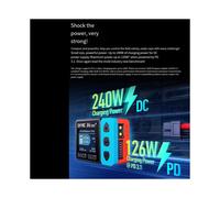 SKYRC Upgrade B6neo+ Cargador Inteligente de Alta Potencia DC240W PD126W Cargador Compacto Equilibrado Multilingüe Enchufes B6neo
