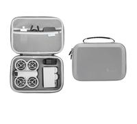 SKYREAT Neo - Funda de transporte compacta, bolsa protectora de viaje portátil para dron DJI Neo y accesorios de cubo de carga bidireccional, gris, Funda de transporte para DJI Neo