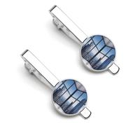 Skyscraper Buildings - Juego de clips de corbata personalizados para hombres, diseños de moda, barra de corbata para boda, aniversario, negocios