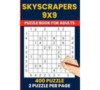 Skyscrapers Puzzle Book for Adults: 400 Logic Puzzles | 9x9 Grids