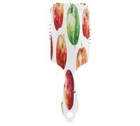 SKYSHU Fresh Apple Air Cushion - Cepillo de pelo para desenredar, antiestático, sin dolor, ventilado, para mujeres y hombres, cepillo de masaje para cuero cabelludo con paleta suave al tacto para todo