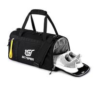 SKYSPER 30L Bolsa Deporte con Compartimentos de Zapatos y Humedad, Bolsa Viaje Mujer y Hombre, para Viaje, Entrenamiento - Gym Bag