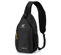 SKYSPER Bolso Bandolera Ligero Bolsa de Pecho para Hombre y Mujer Bolsas Cruzados 6L Mochilas de Bandoleras Impermeable para Viaje Deportes Senderismo Casual