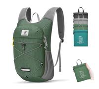 SKYSPER Mochila Plegable Ultraliger 10L, Mochila Pequeña Hombre Mujer Mochila de Viaje Mochila de Senderismo para Viajes Caminhada Deporte