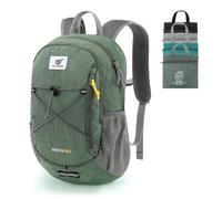 SKYSPER Mochila Plegable Ultraligera 20L, Mochila de Viaje con Cinturón Pectoral Mochila Pequeña Senderismo para Viaje Excursión