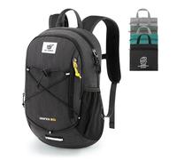 SKYSPER Mochila Plegable Ultraligera 20L, Mochila de Viaje con Cinturón Pectoral Mochila Pequeña Senderismo para Viaje Excursión