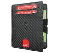 SKYSPRING MaWa 20.03.2025 - Cartera para hombre, Classic - Carbon + Big Münzfach, Classic - Gran compartimento para monedas