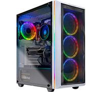 Skytech Chronos Gaming PC Desktop - AMD Ryzen 7 2700X, NVIDIA RTX 2070 Super 8GB, 16GB DDR4 (2X 8GB), 1TB SSD, B450M, 650 W, oro