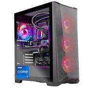 Skytech Chronos Gaming PC Desktop - Intel Core i7 13700K 3,4 GHz, NVIDIA RTX 4070, 1TB NVME SSD, 32GB DDR5 RAM RGB, 750W Gold PSU, 360mm AIO, 11AC Wi-Fi, Windows 11 Home 64-bits, Negro