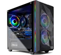Skytech Chronos Mini PC de Escritorio para Videojuegos, AMD Ryzen 5 3600 3.6GHz, GTX 1650 Super 4G, 16GB DDR4 3000, 500GB SSD, AC WiFi, Windows 10 Home 64 bits, Negro