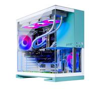 Skytech Gaming Aqua PC para Juegos, AMD Ryzen 7 7800X3D 4.2GHz, AMD RX 9060XT 16GB, 1TB Gen4 NVMe SSD, 32GB DDR5 RAM 5600, 850W Gold ATX 3 PSU, 360 ARGB AIO, Wi-Fi, Win 11, computadora