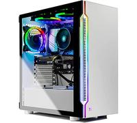 Skytech Gaming Archangel - Computadora de Escritorio para Juegos Ryzen 5 5600X 3.7GHz, RTX 3060 TI 8G, SSD NVMe de 1 TB, DDR4 de 16 GB 3200 MHz, Ventiladores RGB, Windows 10 Home 64 bits, Wi-Fi