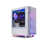 Skytech Gaming Archangel Gaming PC Desktop - Intel Core i7 12700F 2.1 GHz, NVIDIA RTX 4060, 1TB NVME SSD, 16GB DDR4 RAM 3200, 600W Gold PSU, 240mm AIO, 11AC Wi-Fi, Windows 11 Home 64-bi,White