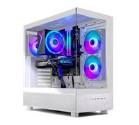 Skytech Gaming Azure 3 Gaming PC, Intel i5 14400F 2.5GHz, NVIDIA RTX 5050 8GB, 1TB NVMe SSD, 16GB DDR5 RAM 6000, 650W Gold PSU, Wi-Fi, Win 11, escritorio