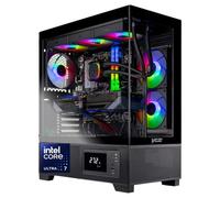 Skytech Gaming Azure 3 Plus Desktop PC, Intel Ultra 7 265K 3.9 GHz(5.4 GHz), NVIDIA RTX 5070 Ti 16GB, 2TB Gen4 NVMe SSD, 32GB DDR5 RAM 5200 RGB, 850W Gold ATX 3 PSU, 360mm ARGB AIO, Wi-Fi, Win 11