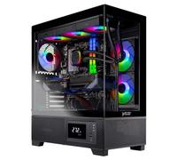 Skytech Gaming Azure 3 Plus Gaming PC, Intel i5 14400F 2.5GHz, NVIDIA RTX 5070 12GB, 1TB Gen4 NVMe SSD, 16GB DDR5 RAM 6000, 850W Gold ATX 3 PSU, 360 ARGB AIO, Wi-Fi, Win 11, escritorio