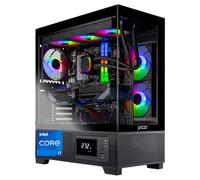 Skytech Gaming Azure 3 Plus Gaming PC, Intel i7 14700F 2.1GHz, NVIDIA RTX 5070 12GB, 2TB Gen4 NVMe SSD, 16GB DDR5 RAM 6000, 850W Gold ATX 3 PSU, 360 ARGB AIO, Wi-Fi, Win 11, escritorio
