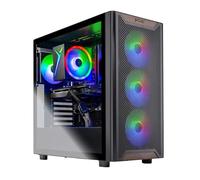 Skytech Gaming Chronos PC para Juegos, AMD Ryzen 5 5500, 3,6 GHz, NVIDIA RTX 3050, 6 GB VRAM, SSD NVMe de 1 TB, 16 GB DDR4 RAM 3200, 650 W, Oro, PSU, Wi-Fi 5, Windows 11, Ordenador