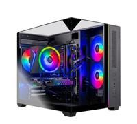 Skytech Gaming Crystal Desktop PC, Intel Ultra 5 245K 4.2 GHz (5.2 GHz Turbo), AMD RX 9060 XT 8GB, 1TB Gen4 NVMe SSD, 32GB DDR5 RAM 5200, 650W Gold PSU, Wi-Fi, Win 11