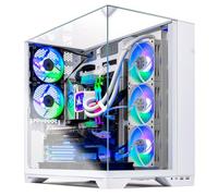 Skytech Gaming PC de escritorio O11 Vision, Intel Ultra 9 285K 3.7 GHz (5.7 GHz), NVIDIA RTX 5070 Ti 16GB, placa Z890, 1TB Gen4 NVMe SSD, 32GB DDR5 RAM 6000, 850W Gold ATX 3 PSU, 360 AIO, Wi-Fi, Win