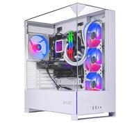 Skytech Gaming PC para Juegos King 95, AMD Ryzen 7 9700X 3.8GHz, AMD RX 9070 16 GB, SSD NVMe Gen4 1 TB (1 TB SSD, 32GB DDR5 RAM 6000, 750W Gold PSU 360 GB AIO, WLAN, Win 11, Ordenador