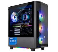 Skytech Gaming Shadow Gaming PC, Intel i7 12700F 2.1 GHz, RTX 4060, 1TB NVME, 16GB DDR4 RAM 3200, 600W Gold PSU Wi-Fi, Win 11 Home, Teclado RGB y Mouse RGB incluidos, Negro