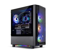 Skytech Gaming Shadow PC Desktop - AMD Ryzen 7 5700X 3.4 GHz, NVIDIA RTX 4060, 1TB NVME SSD, 16GB DDR4 RAM 3200, 600W Gold PSU, 11AC Wi-Fi, Windows 11 Home 64-bits, Negro