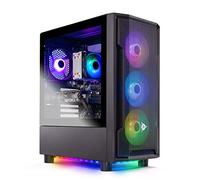 Skytech Gaming Shadow PC Desktop - Intel Core i5 12400F 2.5 GHz, NVIDIA RTX 3060 Ti, 1TB NVME SSD, 16GB DDR4 RAM 3200, 600W Gold PSU, 11AC Wi-Fi, Windows 11 Home 64-bits, Negro
