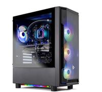 Skytech Gaming Shadow PC Desktop - Intel Core i7 13700F 2.1 GHz, NVIDIA RTX 4060, 1TB NVME SSD, 16GB DDR4 RAM 3200, 600W Gold PSU, 360mm AIO, 11AC Wi-Fi, Windows 11 Home 64-bits, Negro