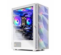 Skytech Gaming Storm Gaming PC AMD Ryzen 5 5500, 3,6 GHz, AMD RX 6500XT 8GB, SSD NVMe de 1TB, 32GB DDR4 RAM 3200, 650W, Oro, PSU, WLAN, Win 11, Ordenador