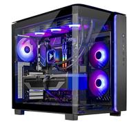 Skytech King 95 Gaming PC de escritorio, Intel i7 14700F 2.1 GHz (5.3GHz Turbo), NVIDIA RTX 5070 Ti 16GB, 2TB Gen4 NVMe SSD, 32GB DDR5 RAM 6000 RGB, 850W Gold ATX 3 PSU, 360mm ARGB AIO, Wi-Fi, WI en