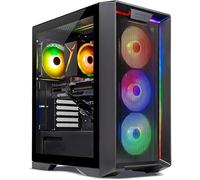 Skytech Nebula Gaming PC de computadora, Intel i5 12400F 2,5 GHz (4,4 GHz Turbo Boost), NVIDIA GTX 1650 4GB GDDR6, 500GB SSD, 16GB DDR4 RAM 3200, 650W Gold PSU, Wi-Fi, Win 11 Home