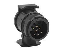 Skythrive Adaptador de 13 a 7 polos - Gancho de remolque impermeable 12 V adaptador para remolques y caravanas