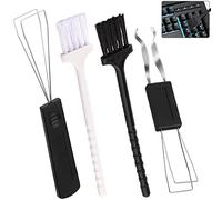 skytowards 2 PCS Extractor de Teclas con 2 Cepillos de Teclado Extractor Keycap de Acero Inoxidable Extractor Keycap para Teclado Removedor de Teclado para Quitar Teclado Mecánico Fijo