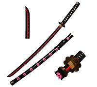 Skyward Blade Espada de madera Roronoa Zoro Katana Anime Textura Original Espada Samurai Japonés, Katana Shusui para Cosplay Collection