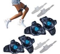 Skywin Correas de seguimiento de realidad virtual para HTC Vive System Tracker Puck - Correas ajustables para objetos de pierna y seguimiento de cuerpo completo en realidad virtual (2 correas de